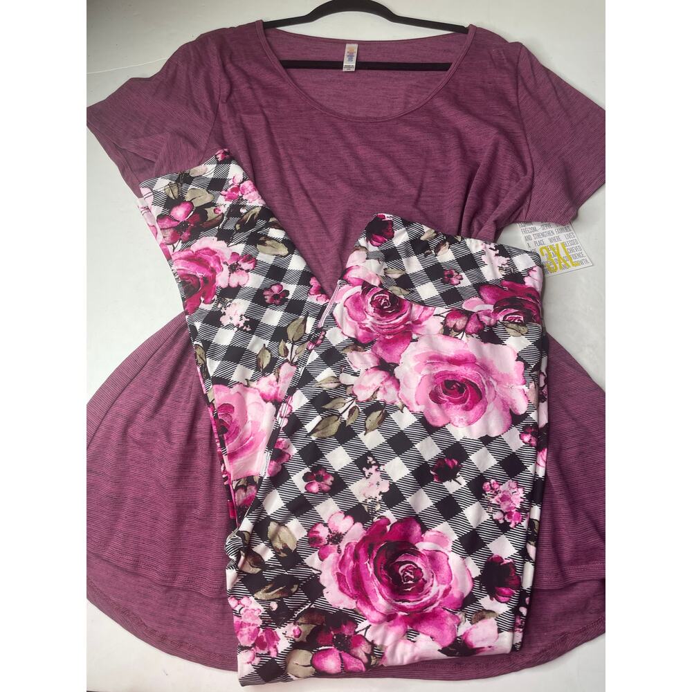 Lularoe 3xl xxl Classic tee and leggings tc2 plus size new